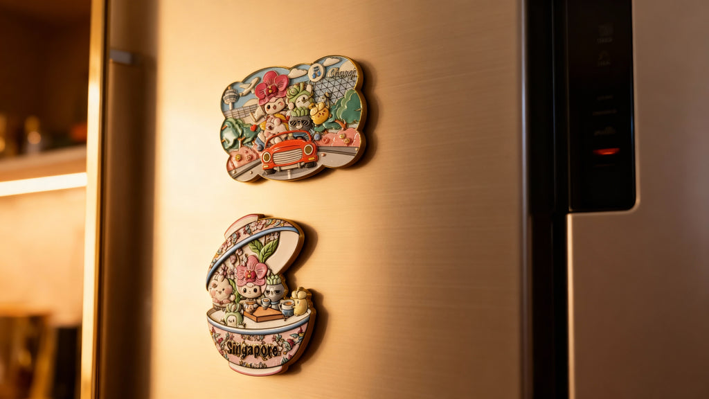 3D Mental Magnet-Happy Holiday