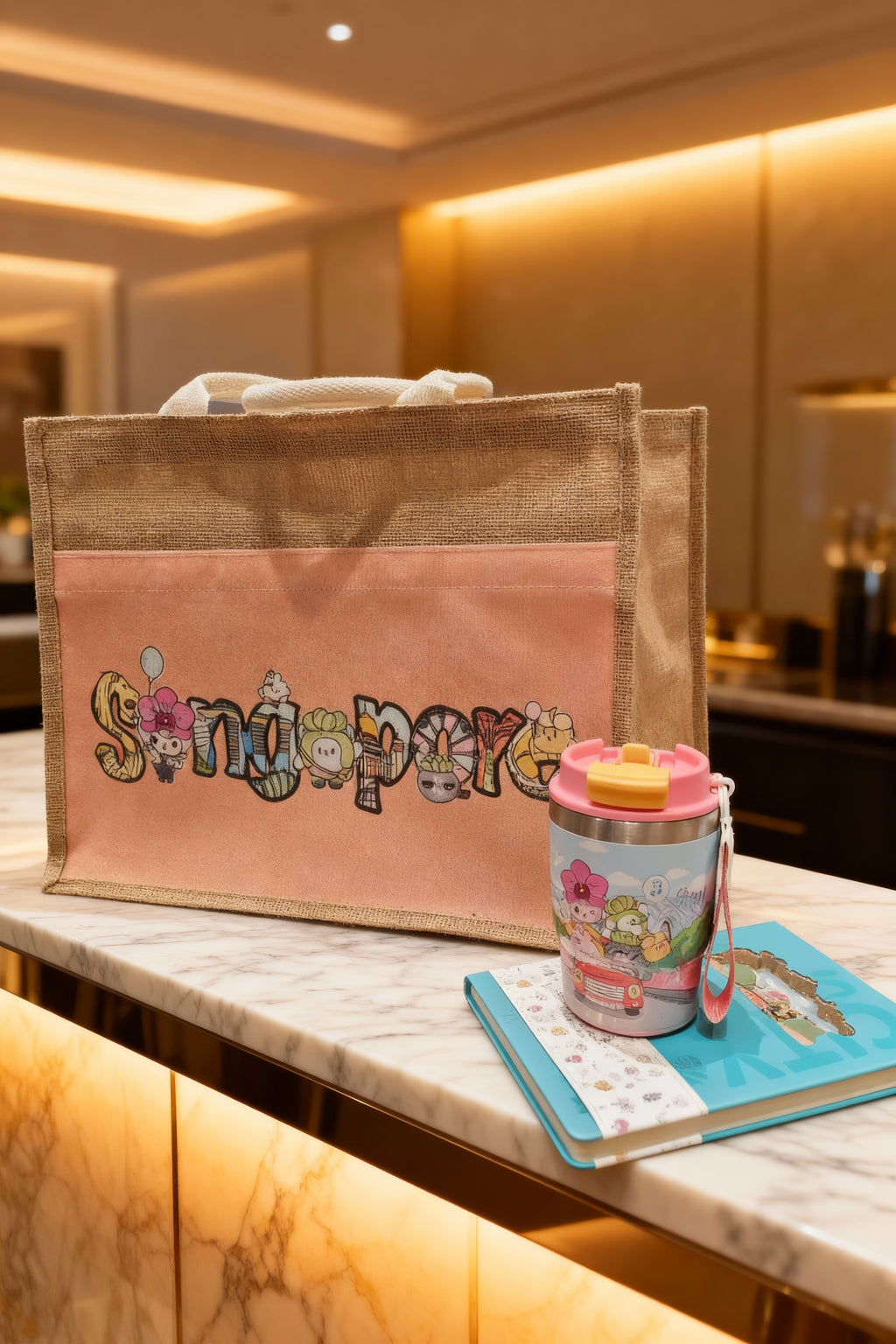 Jute Tote Bag Series-B