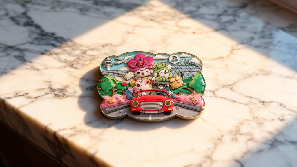 3D Mental Magnet-Happy Holiday