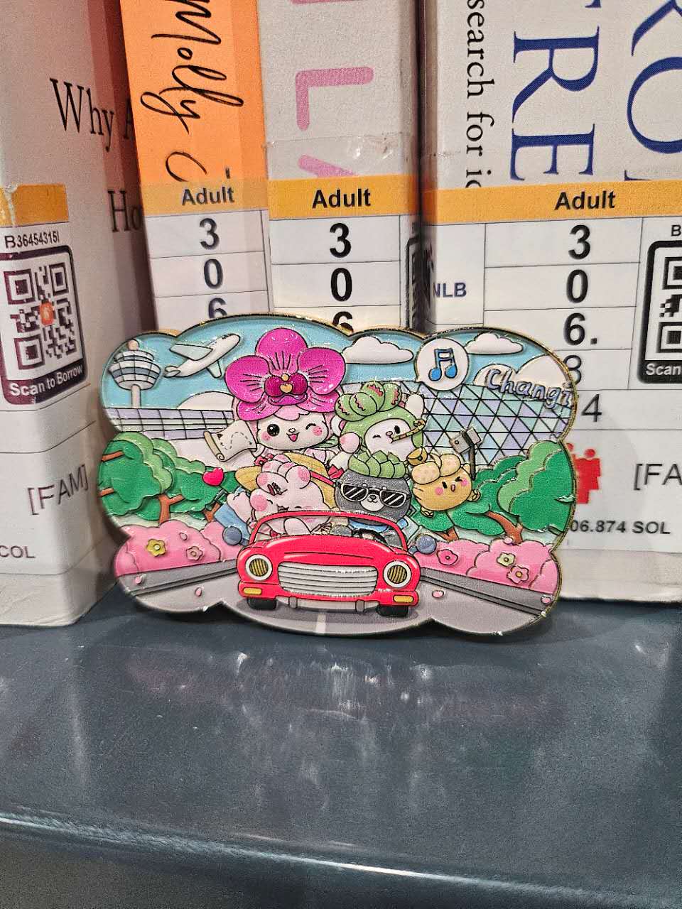 3D Mental Magnet-Happy Holiday