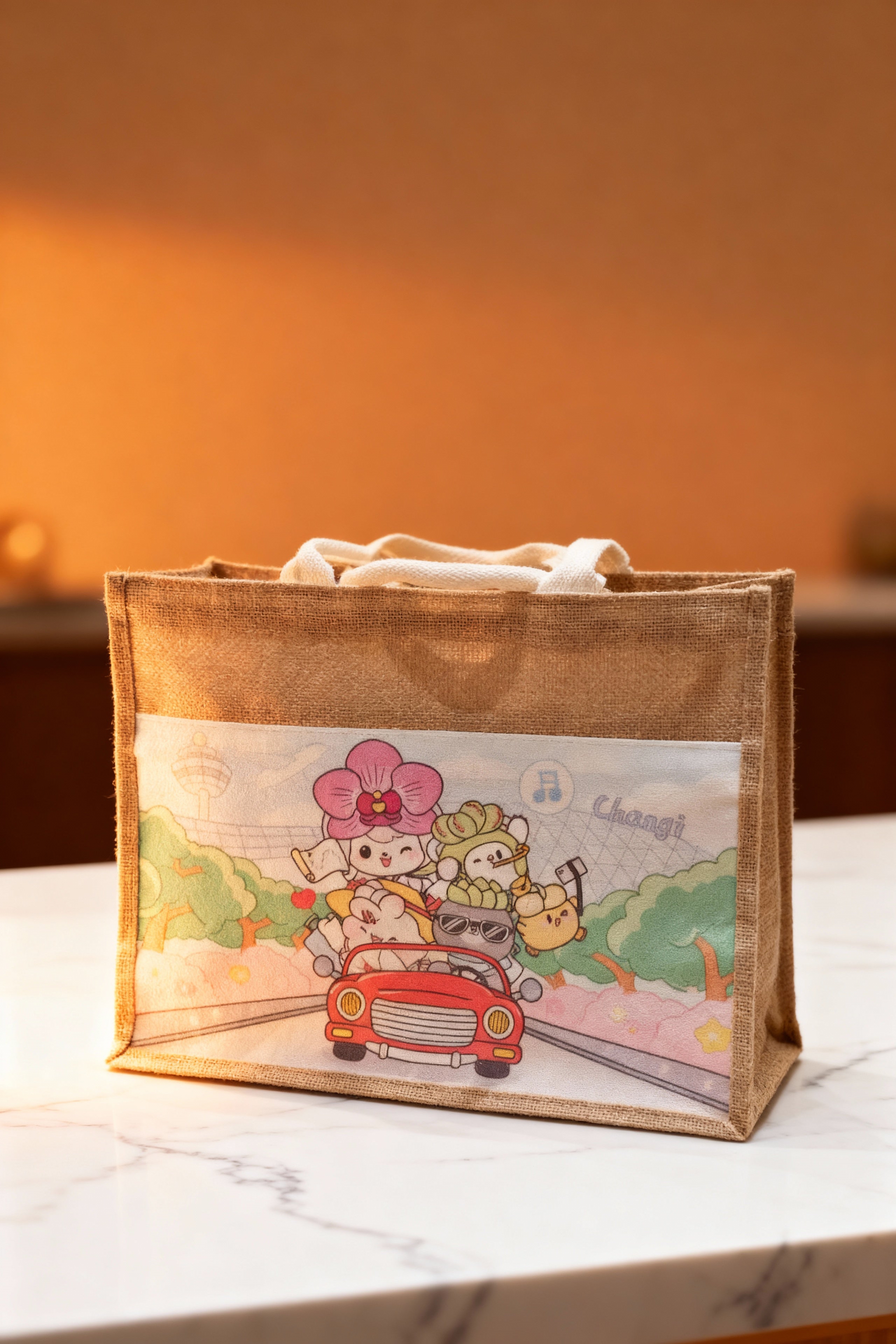 Jute Tote Bag Series-C